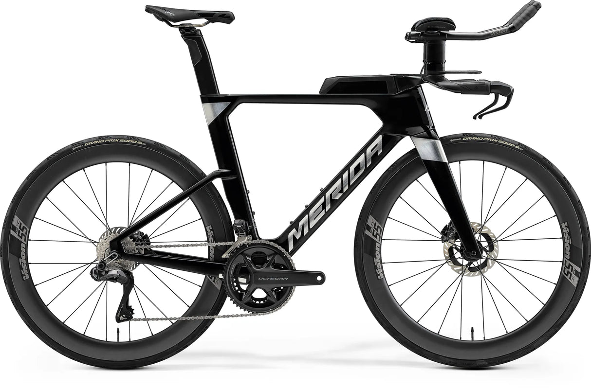 Merida Time Warp Tri Limited Ultegra Metallic Black