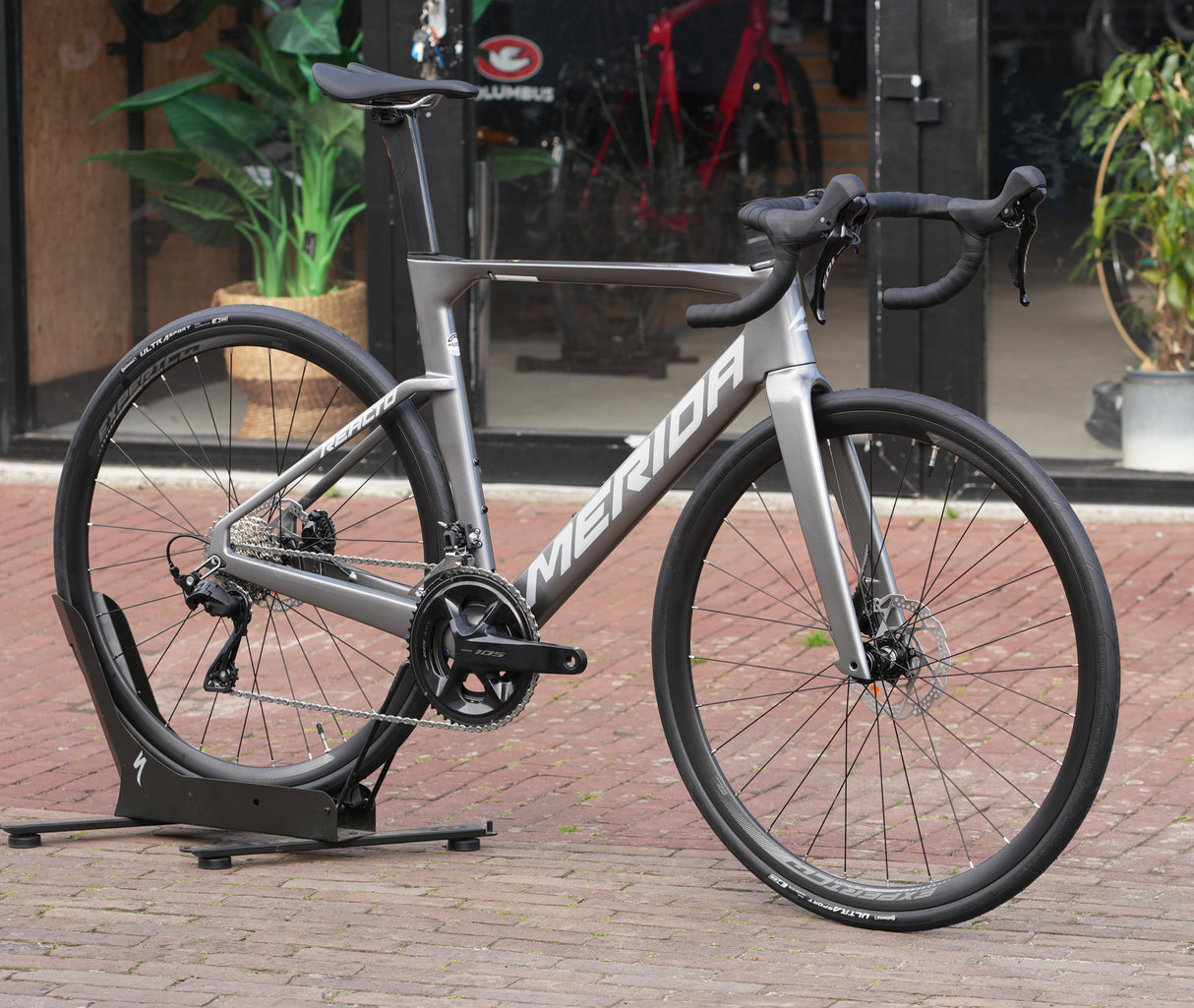 Merida Reacto 4000 Disc 105 12s Gunmetal Grey