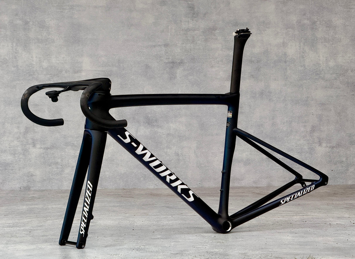 Specialized S-Works Tarmac SL8 Maat 52 Roval Rapide Cockpit