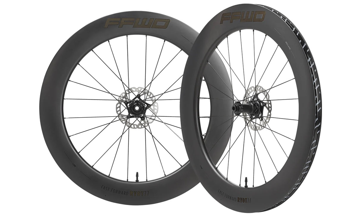 FFWD RYOT 77 Carbon Wielset - Disc - Aero