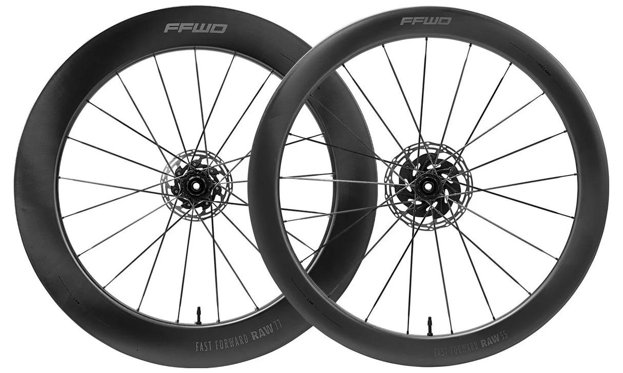 FFWD RAW 77-55 Carbon Wielset - Aero Combo