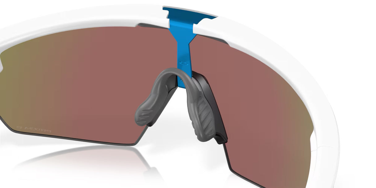 Oakley Sphaera Matte White - Prizm Sapphire Polarized