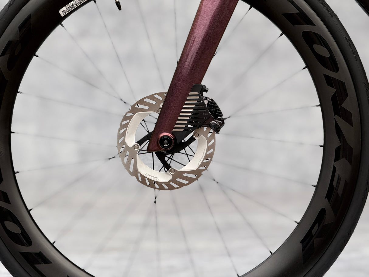 Merida Reacto 8000 Road Bike Carbon Ultegra (Glossy Black/Rainbow Purple)