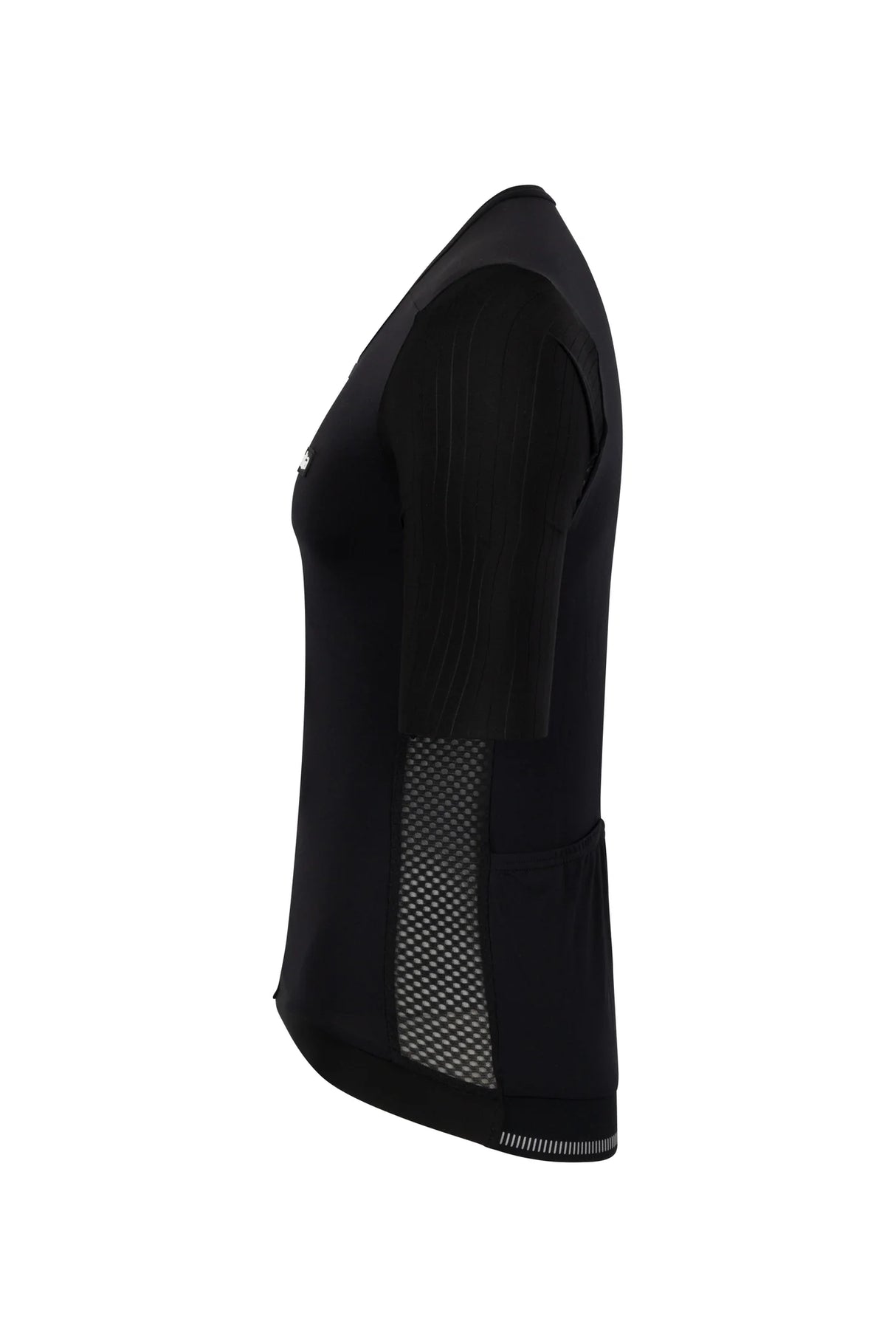 High end Dames wielershirt race Pro Zwart