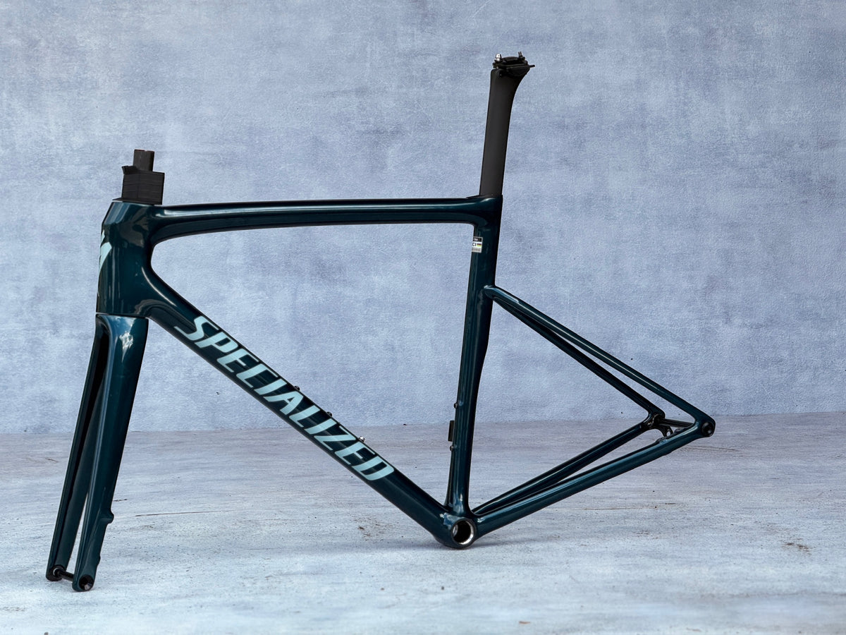 Specialized Tarmac SL8 Pro Frameset - Maat 56 - Green/Blue