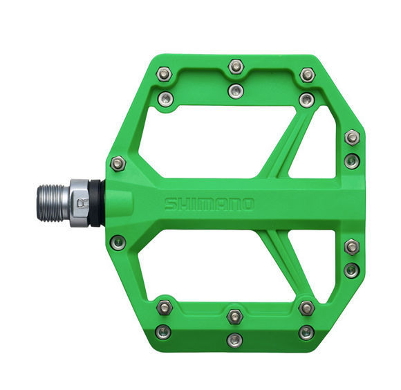 SHIMANO Pedal (Flat) PD-GR400 Green