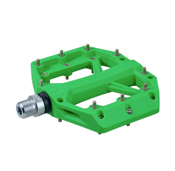 SHIMANO Pedal (Flat) PD-GR400 Green