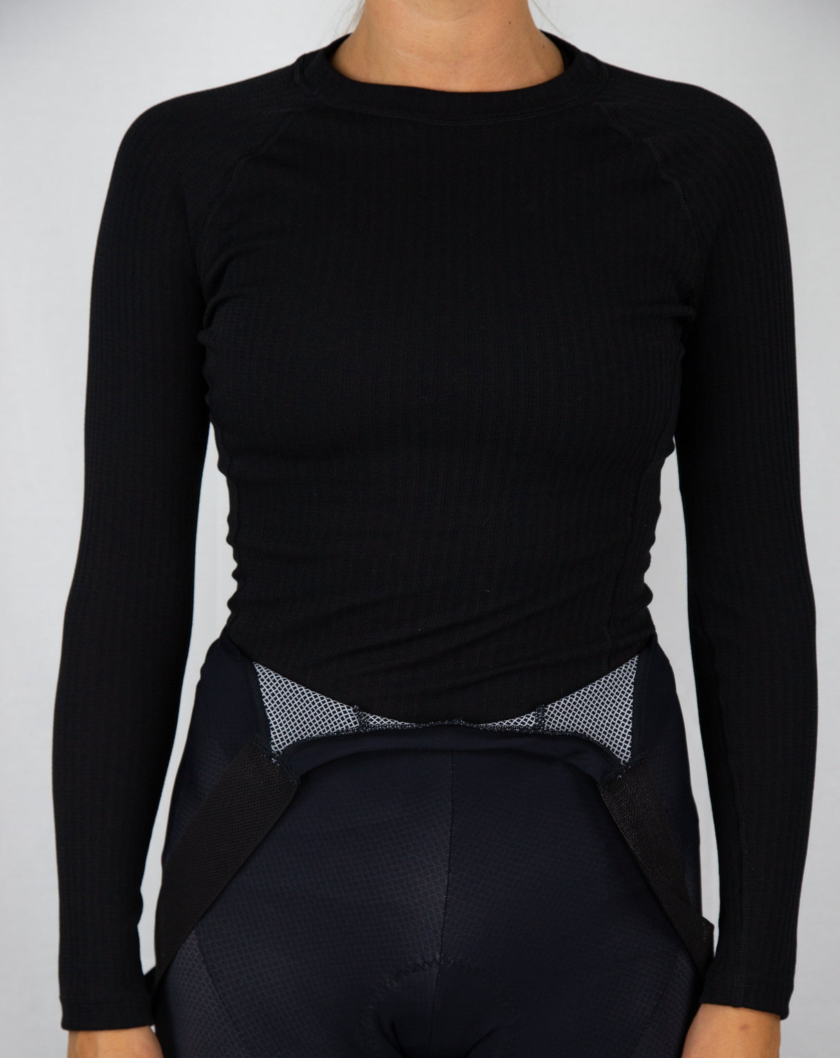 D&A Ondershirt lange mouwen UNI zwart