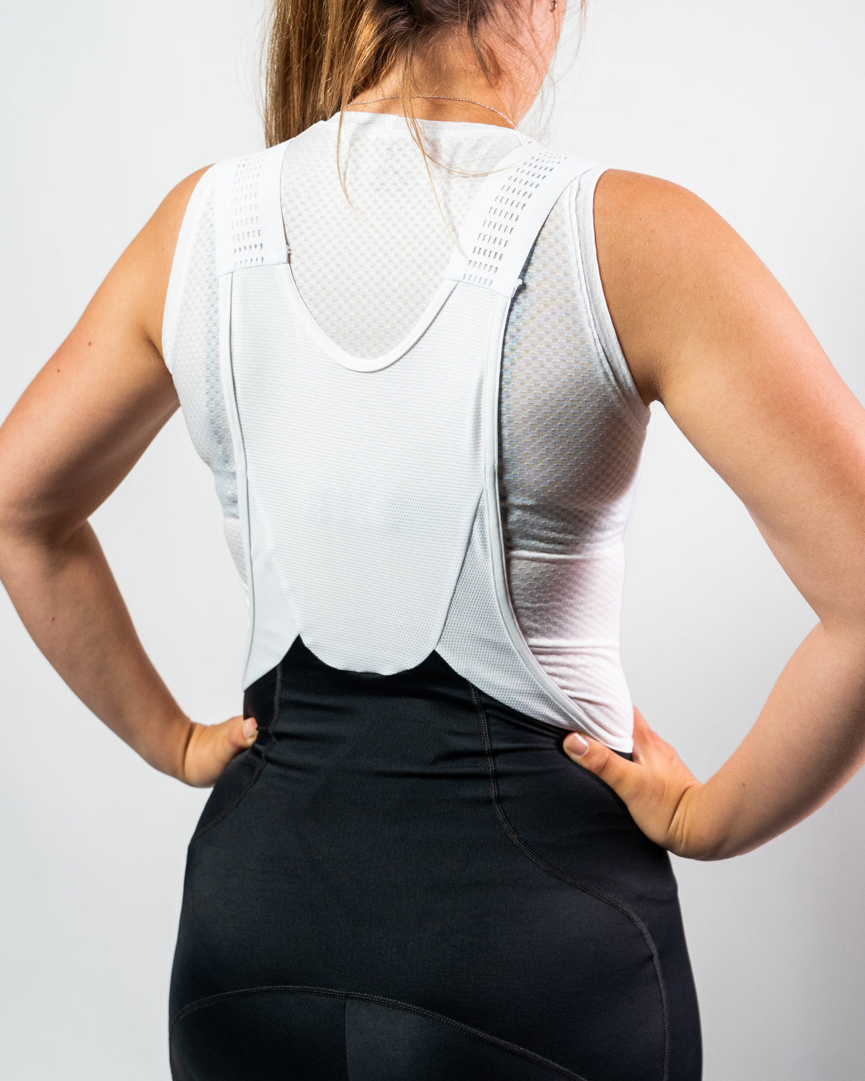 Zwarte fietsbroek dames