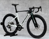 Merida Reacto 7000 Racefiets Carbon Sram (Glossy Pearl White Halo Green)