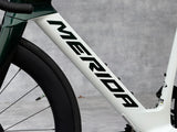Merida Reacto 7000 Racefiets Carbon Sram (Glossy Pearl White Halo Green)