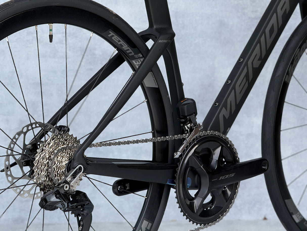 Merida Reacto 5000 Silk Black Glossy Metallic Black
