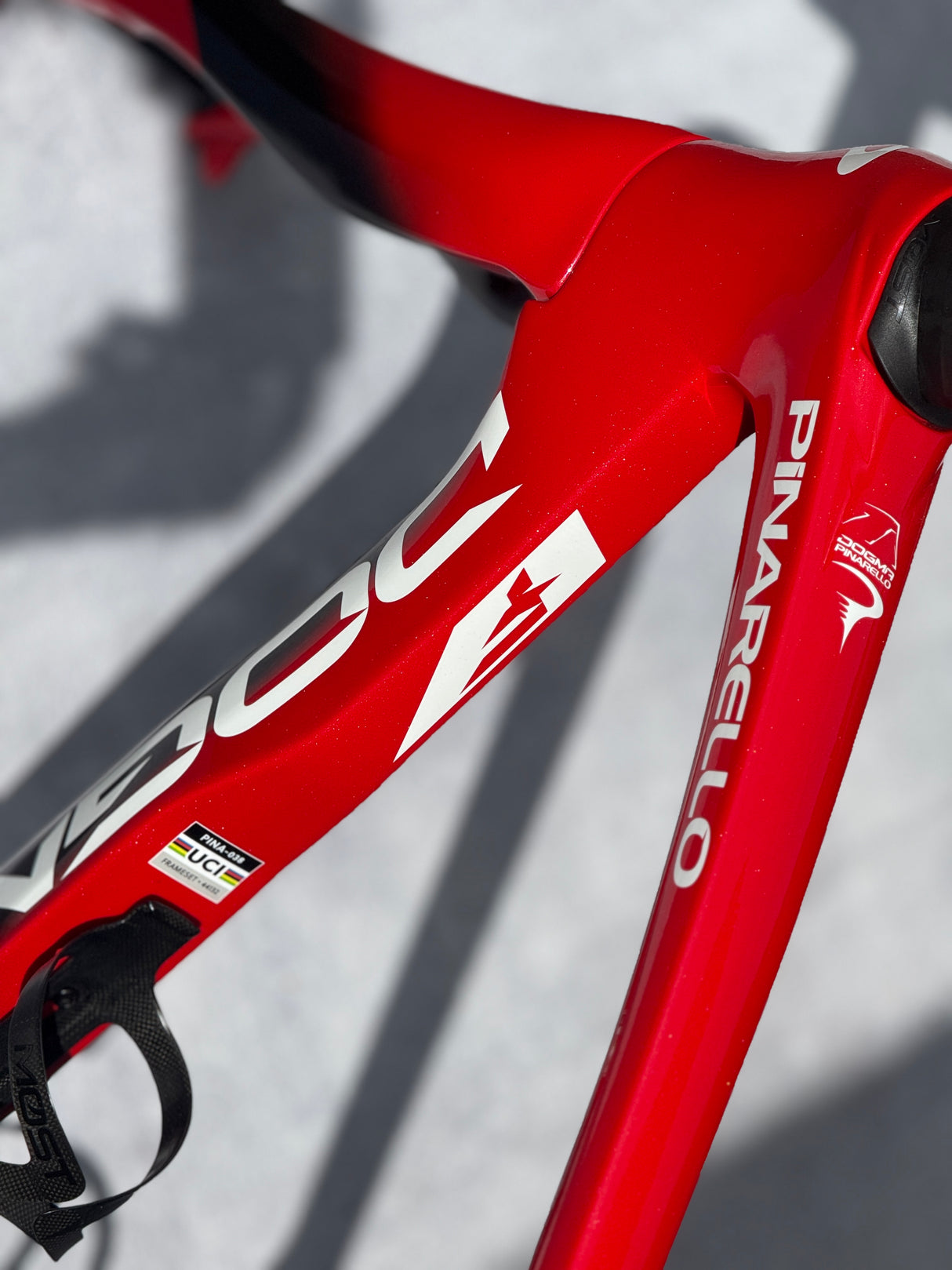 Pinarello Dogma F 54 frameset+stuur