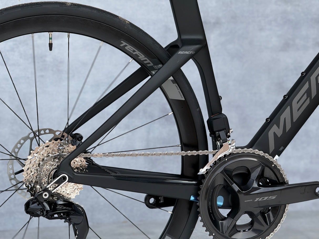 Merida Reacto 5000 Silk Black Glossy Metallic Black