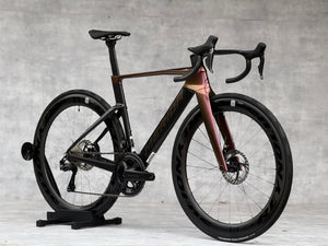 Merida Reacto 8000 Rennrad Carbon Ultegra (Glossy Black/Rainbow Purple)