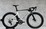 Merida Reacto 7000 Racefiets Carbon Sram (Glossy Pearl White Halo Green)