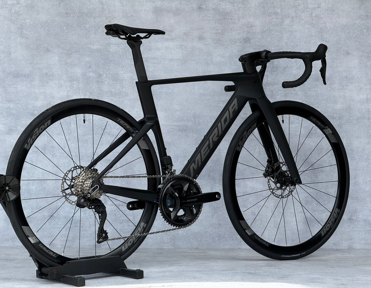 Merida Reacto 5000 Silk Black Glossy Metallic Black