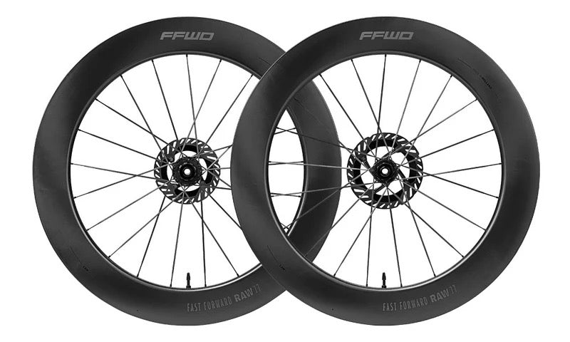FFWD RAW 77 Carbon Wielset - Disc - Aero King