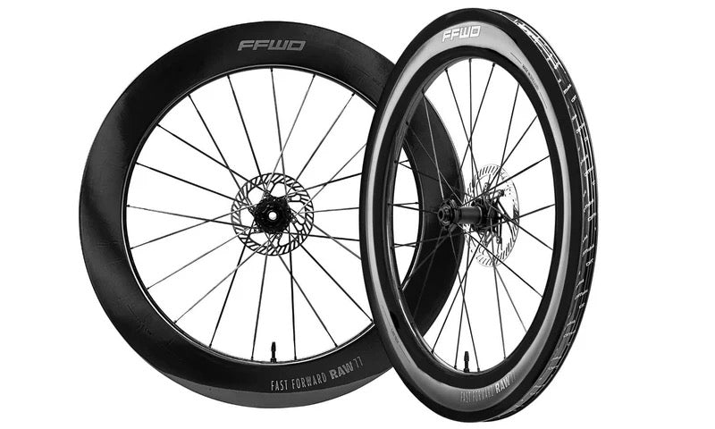 FFWD RAW 77 Carbon Wielset - Disc - Aero King