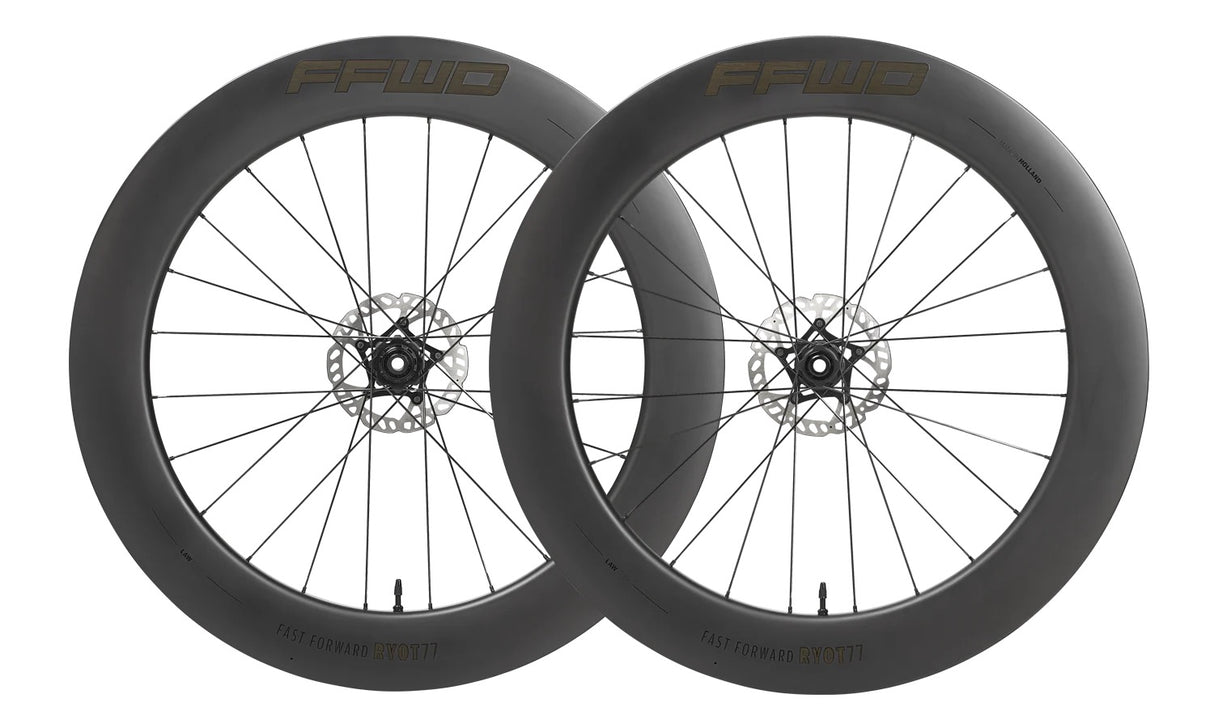 FFWD RYOT 77 Carbon Wielset - Disc - Aero