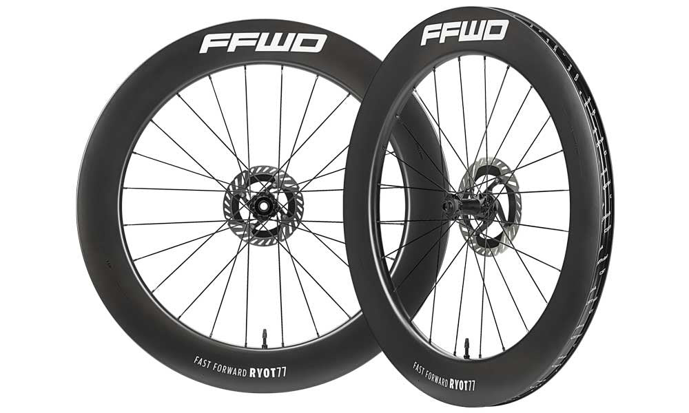 FFWD RYOT 77 Carbon Wielset - Disc - Aero