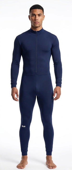 Thermo Schaatspak donkerblauw