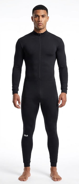 Thermo Schaatspak Zwart