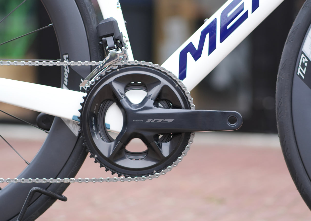 Merida Reacto 5000 met Carbon wielen