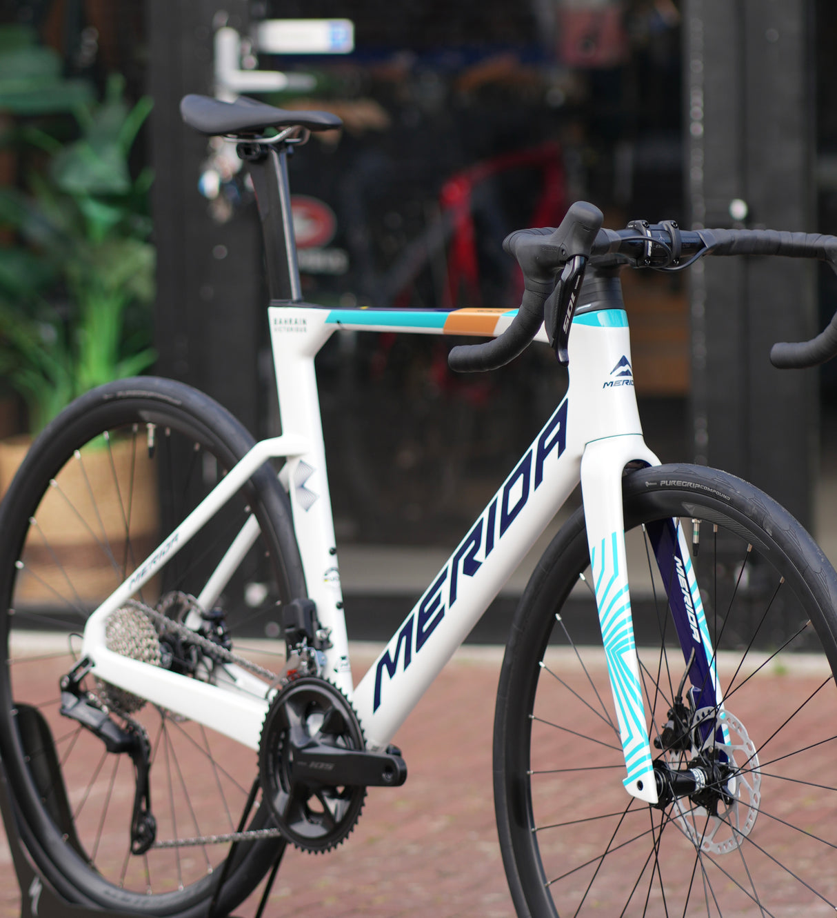 Merida Reacto 6000 DI2 pearl white