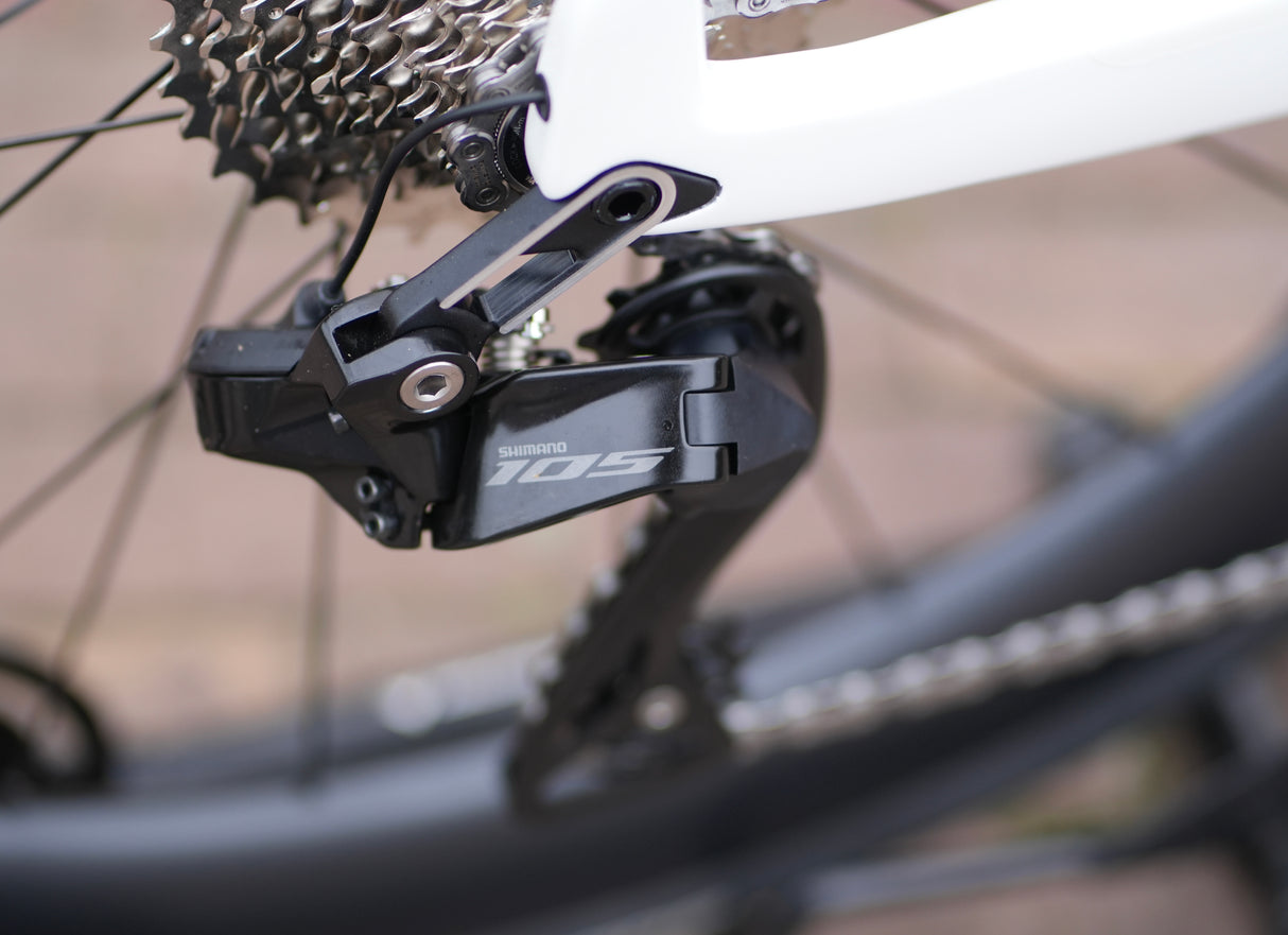 Merida Reacto 5000 met Carbon wielen