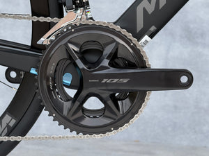 Merida Reacto 5000 Silk Black Glossy Metallic Black