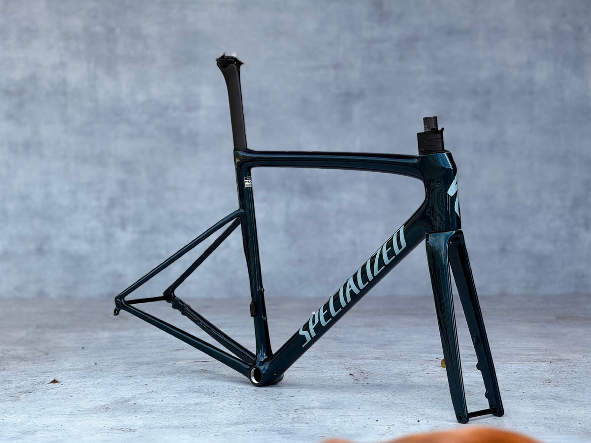 Specialized Tarmac SL8 Pro Frameset - Maat 56 - Green/Blue