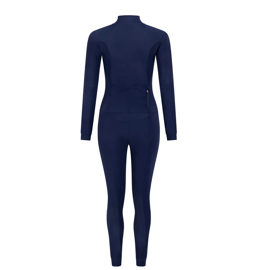 Thermo Schaatspak donkerblauw