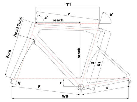 Cinelli PRESSURE ADR – RAHMEN-KIT